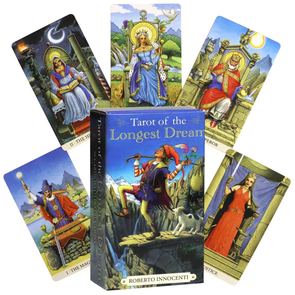 78 Longest Dream Cards With Gu - đánh giá và giá Tarot Deck With Guidebook