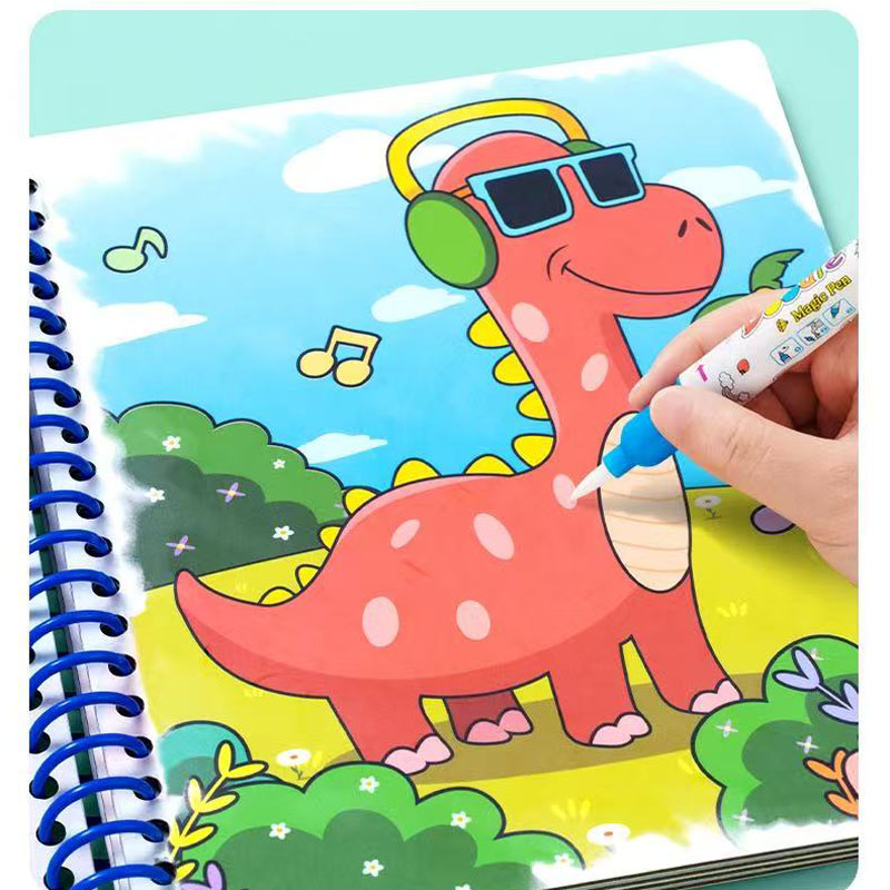 Magic Water Drawing Book Child - đánh giá và giá Reusable Water Magic Coloring Book