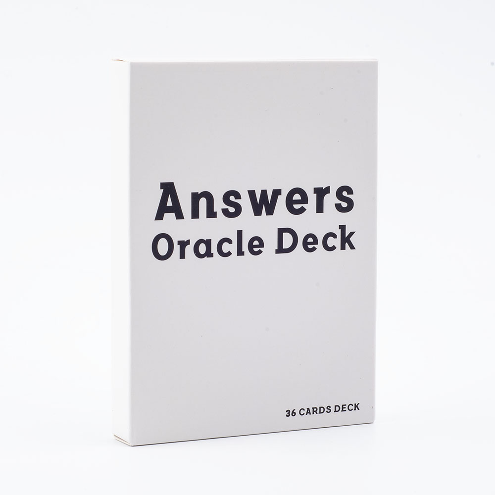Answers Oracle Deck 36 Cards M - đánh giá và giá Tarot Deck With Guidebook