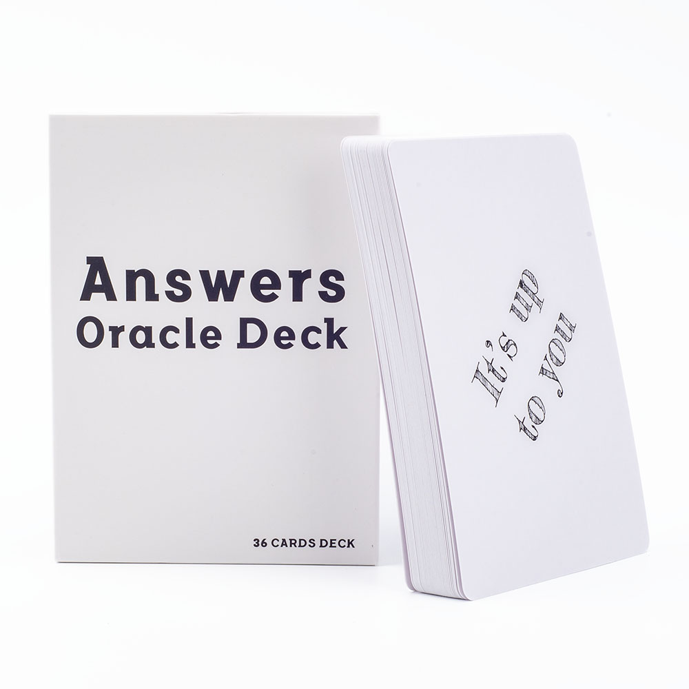 Answers Oracle Deck 36 Cards M - đánh giá và giá Tarot Deck With Guidebook