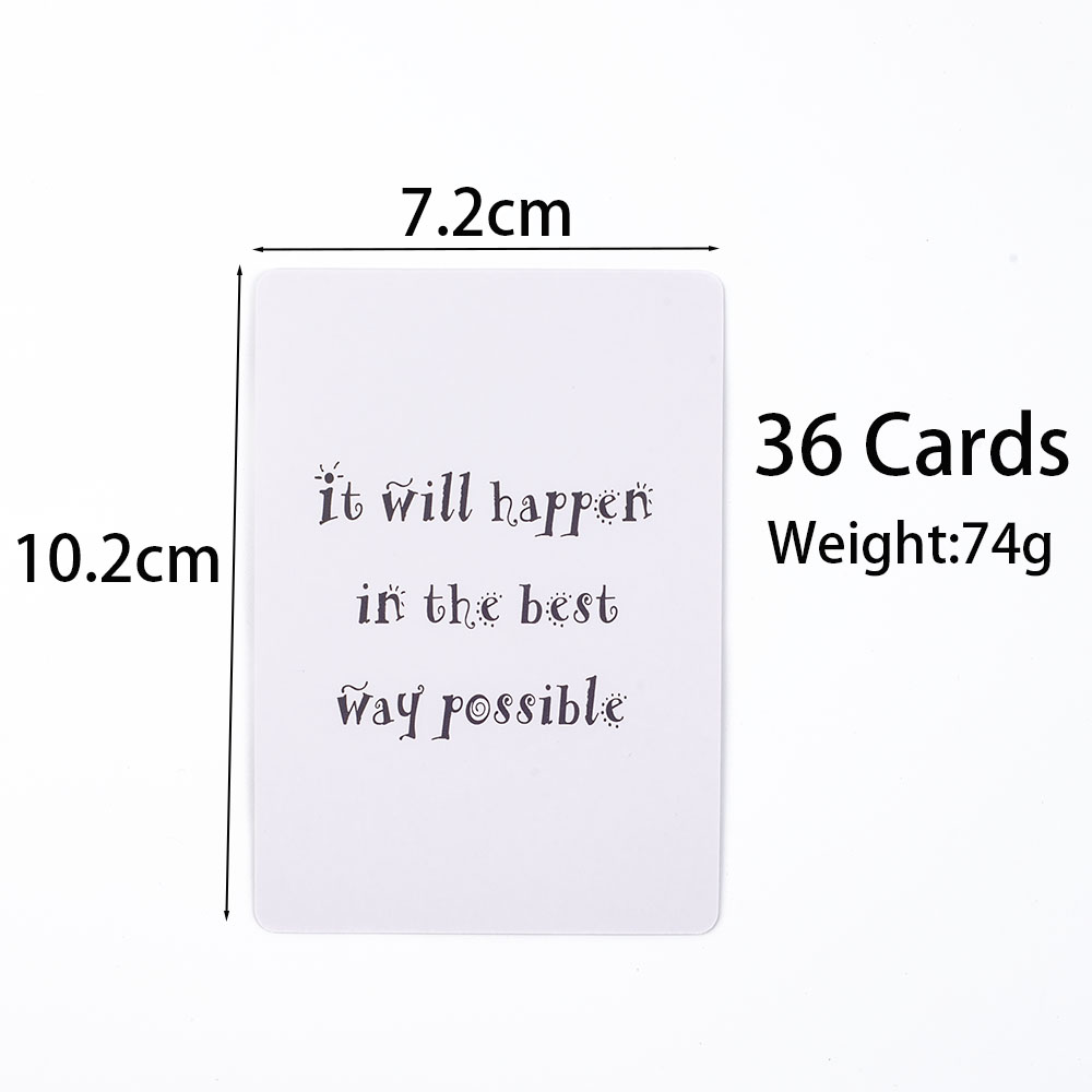 Answers Oracle Deck 36 Cards M - đánh giá và giá Tarot Deck With Guidebook