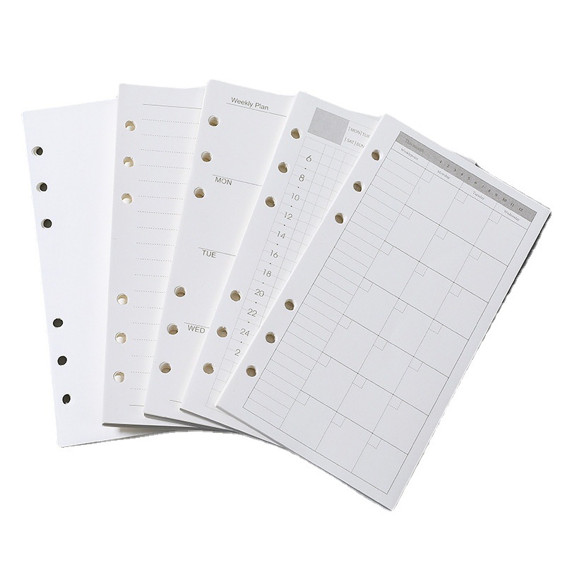 A5 A6 A7 Rời Lá Xách Tay Đổ Xo - đánh giá và giá A5 Spiral Dotted Grid Notebook