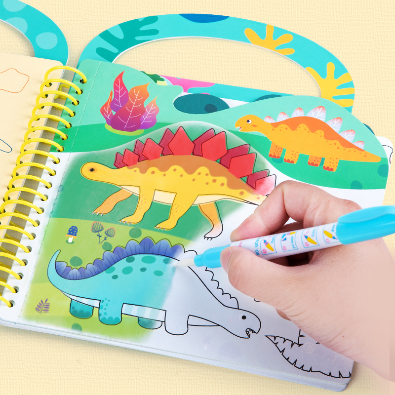 Magic Water Drawing Book for K - đánh giá và giá Reusable Water Magic Coloring Book