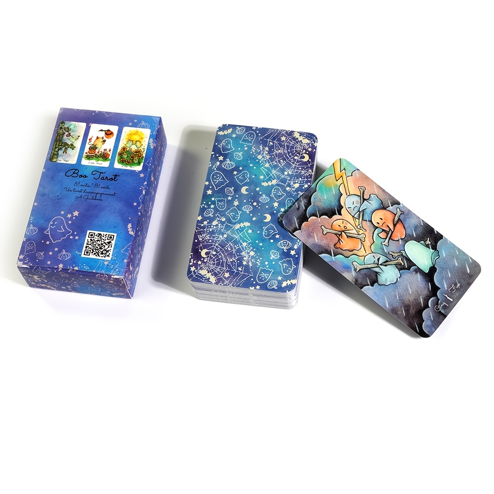 Boo Tarot Deck Ghosts Ghost Re - đánh giá và giá Tarot Deck With Guidebook