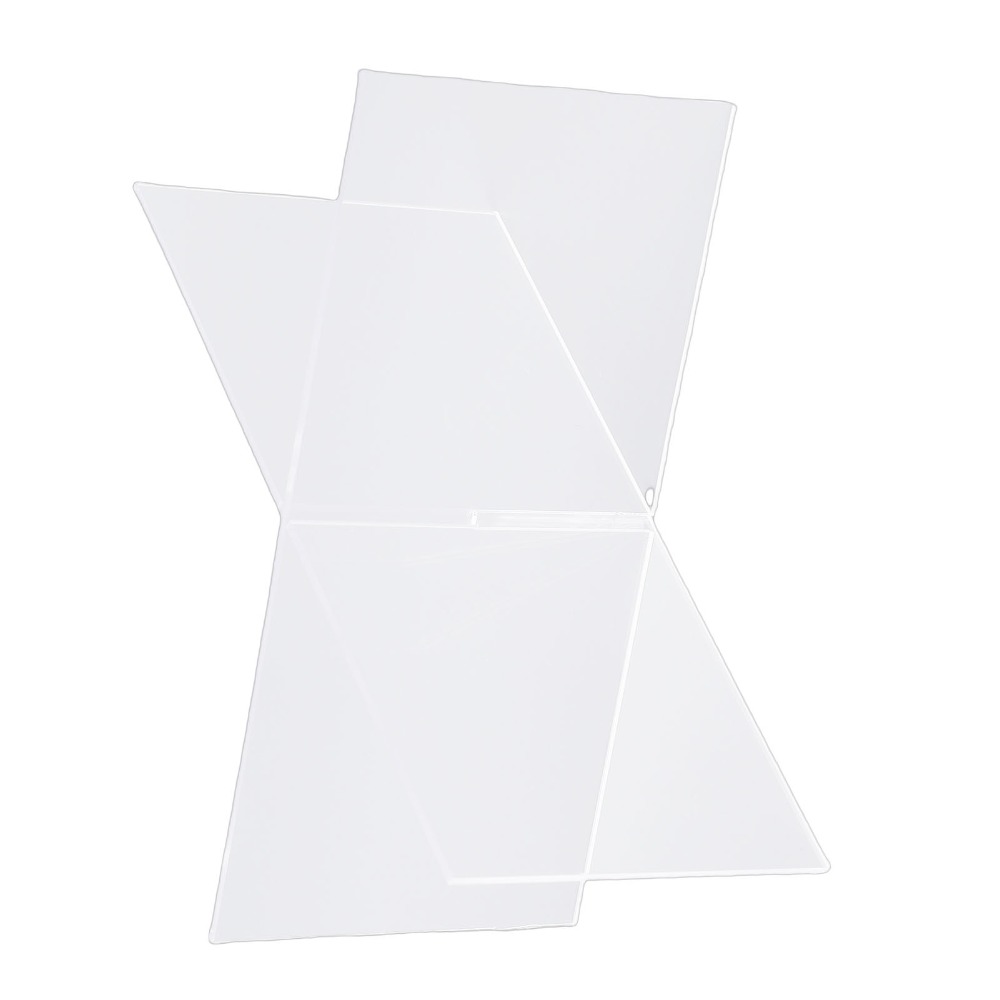 1set X-Shaped Design Acrylic B - đánh giá và giá Clear Acrylic Book Stand Holder